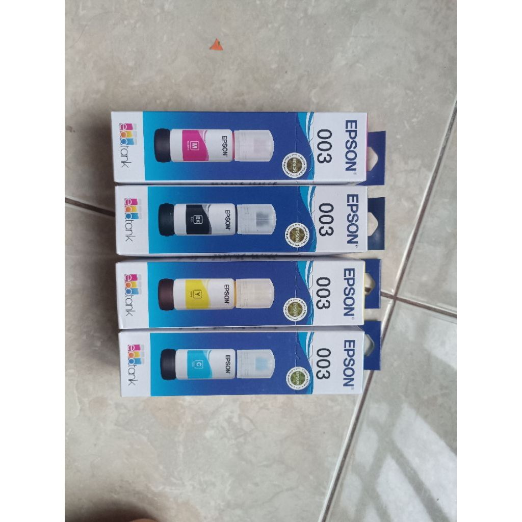 Tinta Epson 003: Pilihan Terbaik untuk Hasil Cetak Tajam dan Tahan Lama