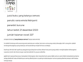 Contoh Novel Singkat yang Menarik dan Mudah Dipahami untuk Pemula